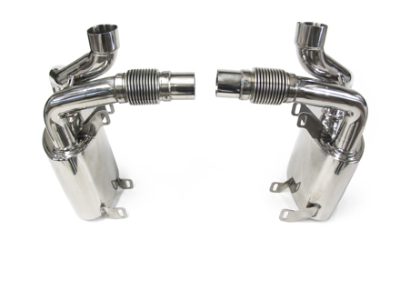 Uitlaatdemper / Geluiddemper Sportsysteem DesignTek voor Porsche 997.1 - 3606009702, 99711197901S, 99711121102, 99711121103, 99711123102, 99711123103, 99711121202, 99711121203, 99711123202, 99711123203, 99711141103, 99711141104, 99711143103, 99711143104, 99711141203, 99711141204, 99711143203, 99711143204